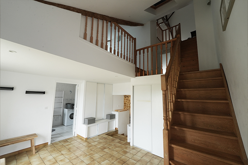 gites armor 03 ENTREE 01 Grand gîte dans les Côtes d'armor, la salle à manger et le salon