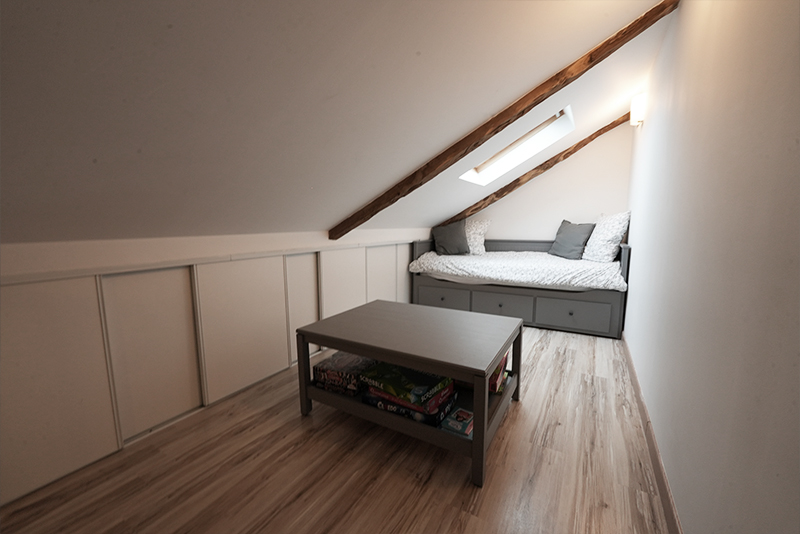 gites armor 03 Mezza 02 Grand gîte dans les Côtes d'armor, la salle à manger et le salon