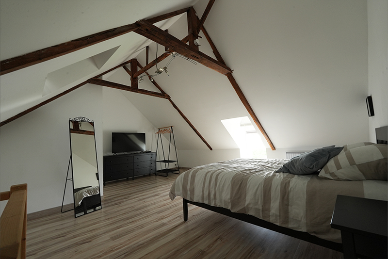 gîtes armor 3 CHRE 03 Grand gîte dans les Côtes d'armor, la salle à manger et le salon